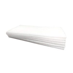 Aquarium Filter Media Cut to Fit Bulk 6 Pieces 10"x 20"x 1/2"